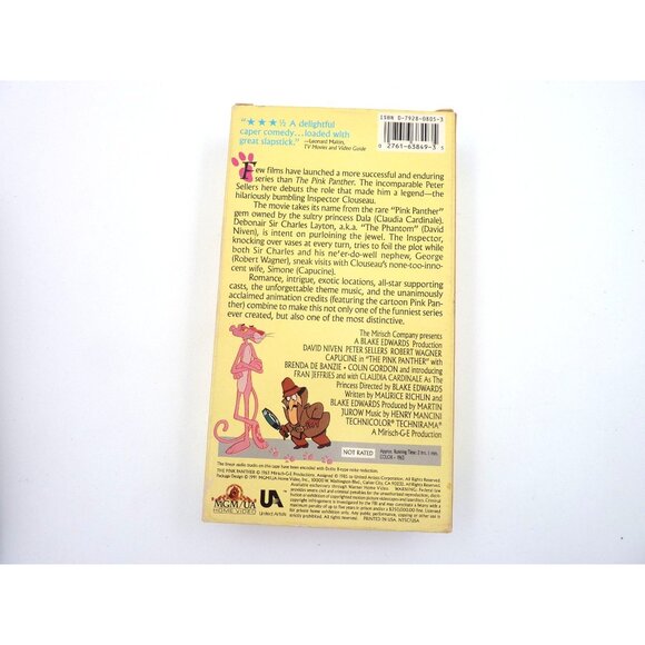 The Pink Panther 1991 VHS Peter Sellers MGM - Picture 2 of 5